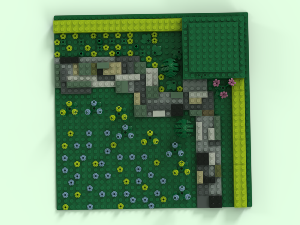 LEGO MOC-201089 Park by Autozout | Rebrickable - Build with LEGO