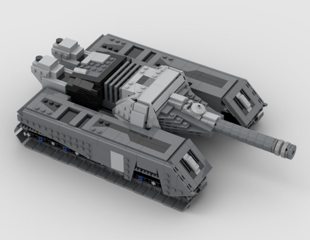 LEGO MOC MZ-8 Mobile Pulse cannon/ Pulse Tank by McMOC | Rebrickable ...