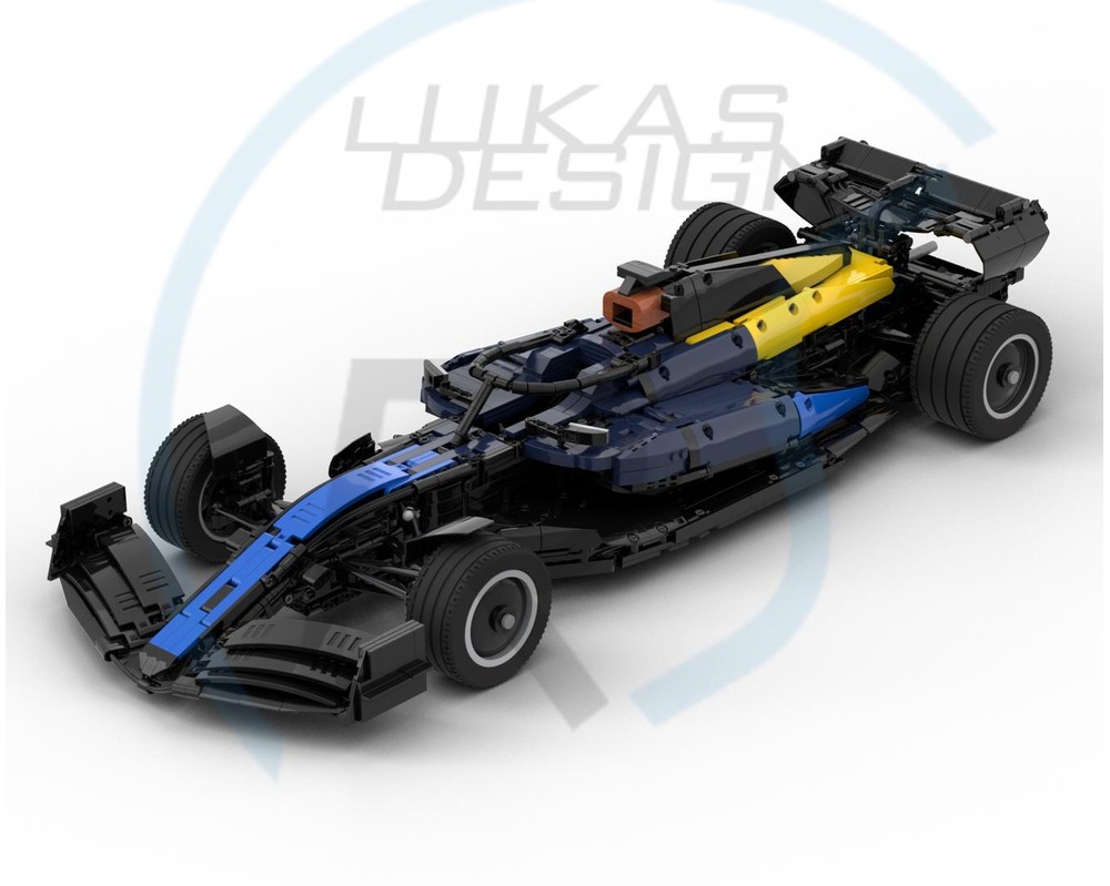 LEGO MOC Williams F1 Racing FW46 (Default and Special Livery) 1:8