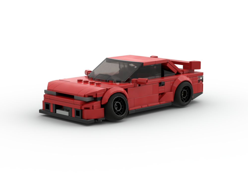 Lego Moc Nissan Silvia S Sx Drift Car By N Legogarage Rebrickable Build With Lego