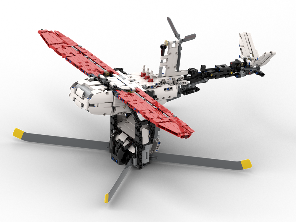 LEGO MOC 42145 Zipline Platform 1 by tcies | Rebrickable - Build