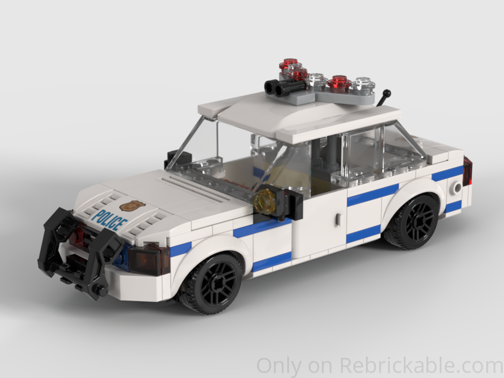 LEGO MOC Police Squad Car by BrickProStudios | Rebrickable - Build with ...