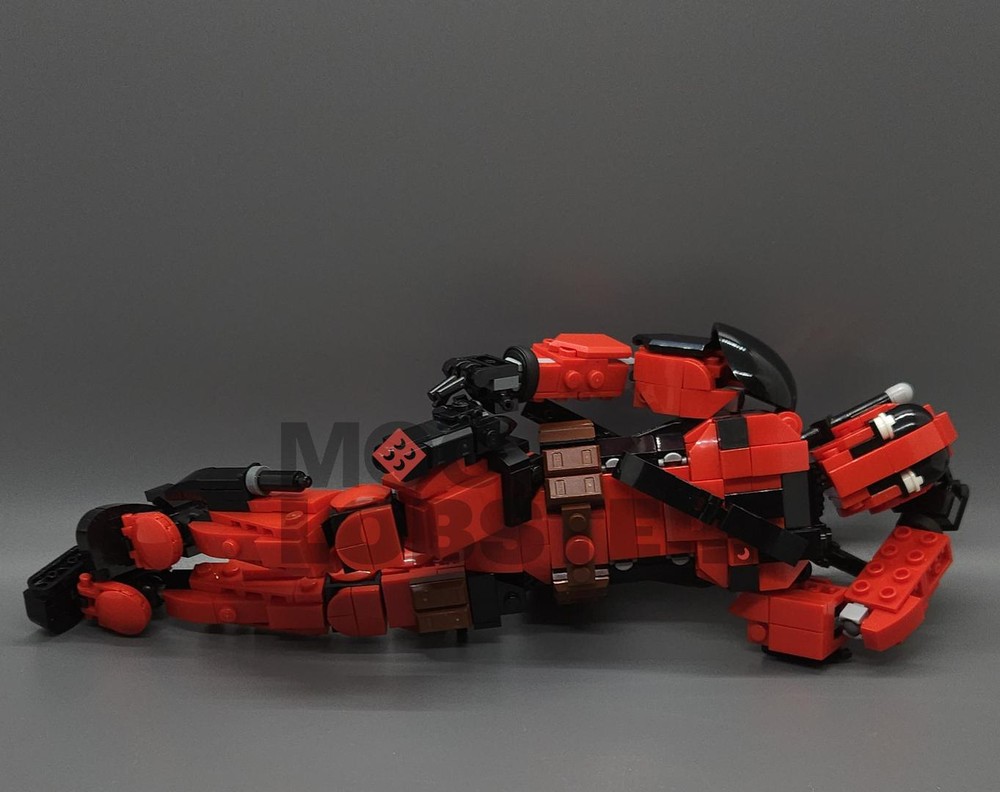 LEGO MOC Deadpool by Moc_Lobster | Rebrickable - Build with LEGO