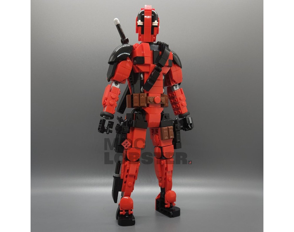 LEGO MOC-201392 Deadpool by Moc_Lobster | Rebrickable - Build with LEGO