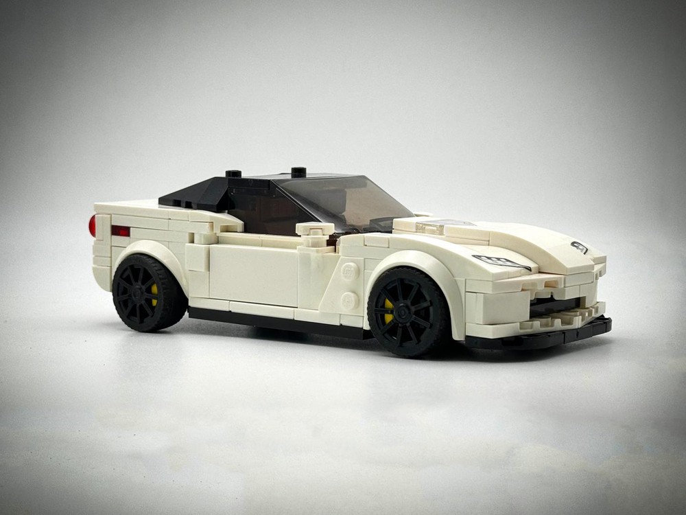 Lego Moc Bowtie Corvette C6 Zr1 - 8 Stud By Ibrickeditup 