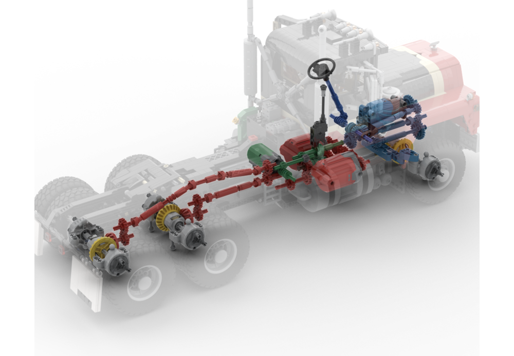 LEGO MOC-201524 MACK Model R RC 6x6 1:13 by Mani91 | Rebrickable ...