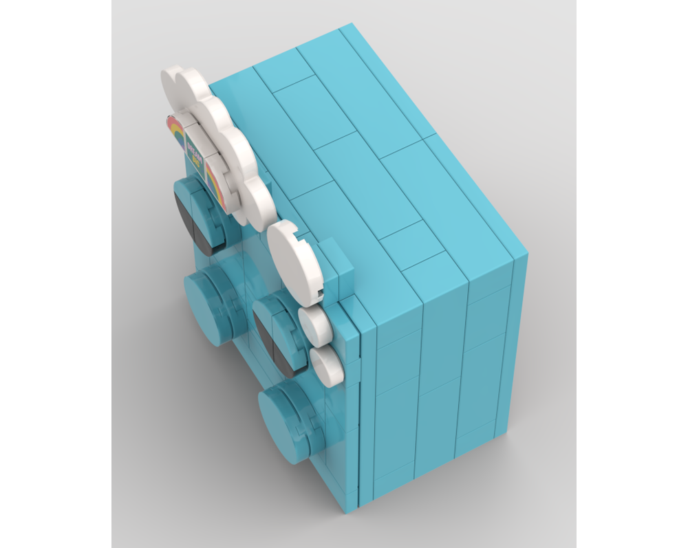 LEGO MOC Sleeping 2x2 Brick by Thierry | Rebrickable - Build with LEGO