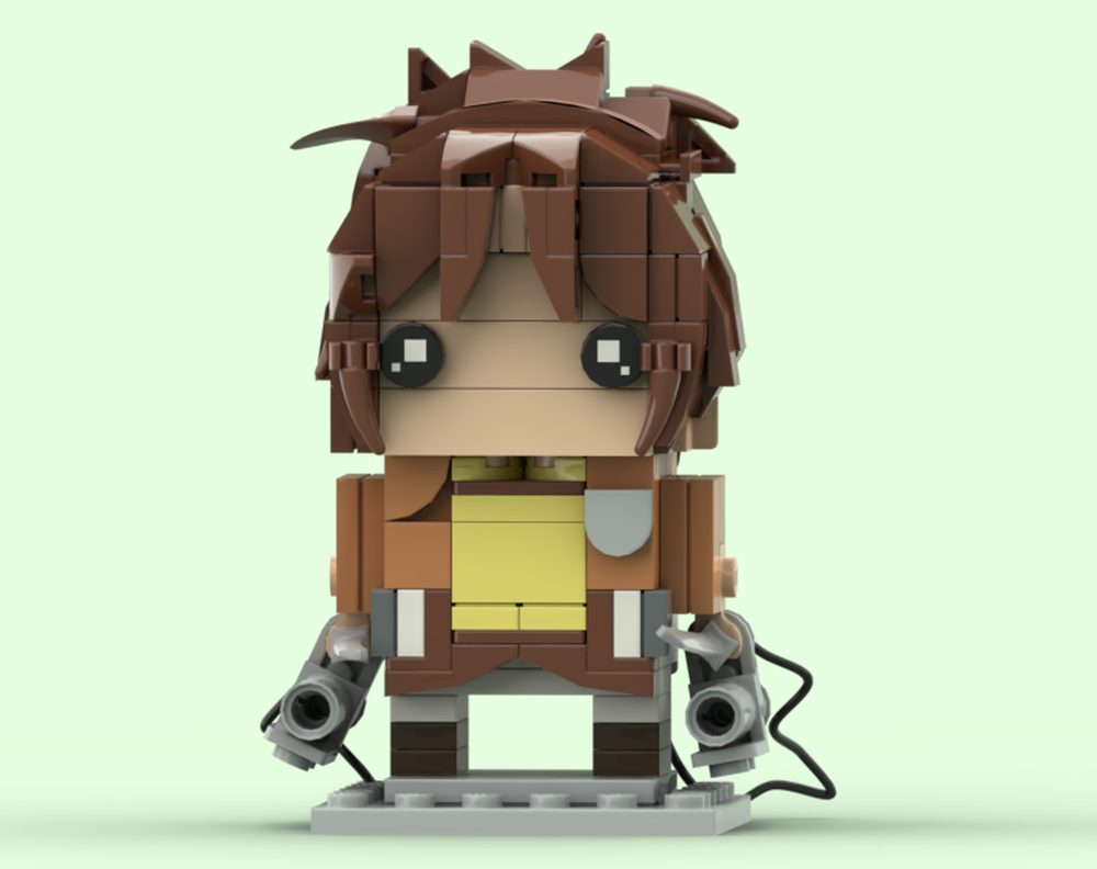 LEGO MOC-201556 Hanji Zoe (Season 1) - Attack on Titan BrickHeadz by ...