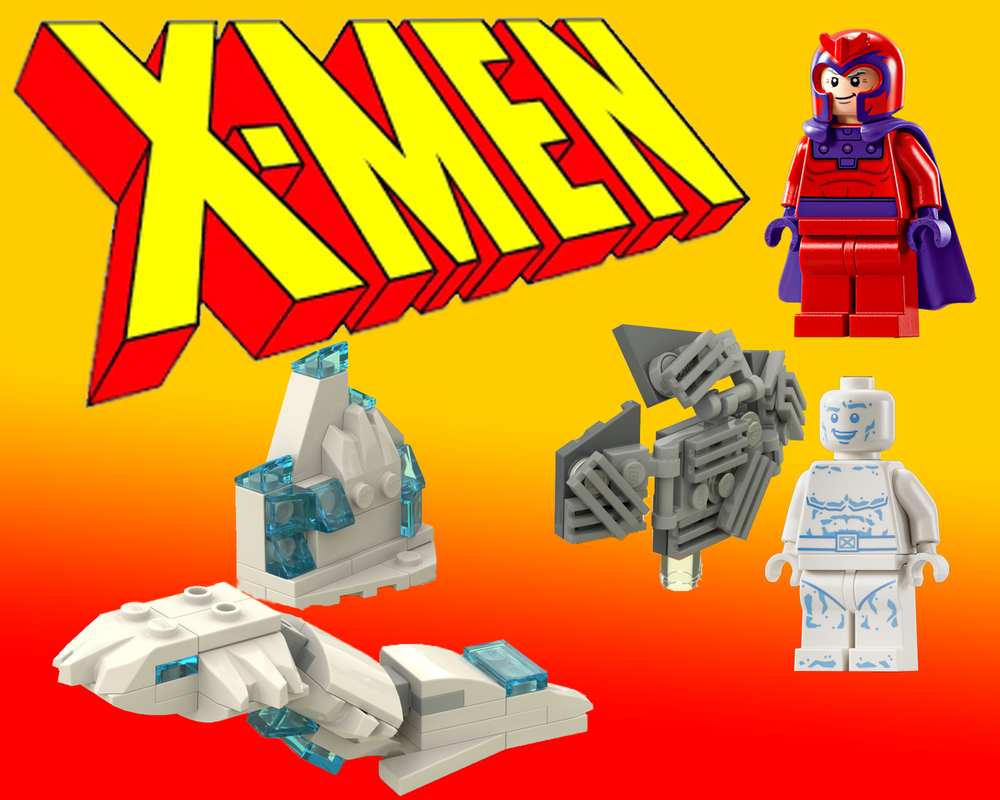 LEGO MOC X Mansion: X-Men Small Builds For Ice-Man and Magneto by ...