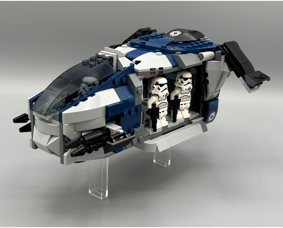 Lego Imperial Troop Dropship Moc LEGO MOC Imperial Dropship