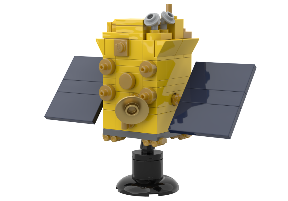 LEGO MOC Aditya-L1 Spacecraft by OrchardBuilds | Rebrickable - Build ...