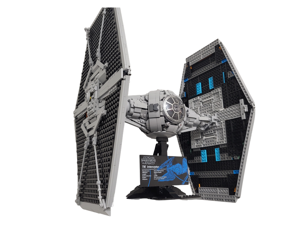 MOC-201687 Imperial Fighter - 75382 UCS TIE Interceptor Alternate Build