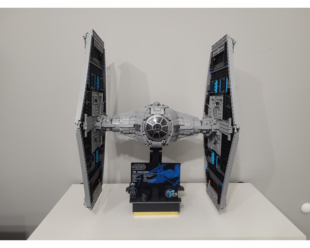 MOC-201687 Imperial Fighter - 75382 UCS TIE Interceptor Alternate Build