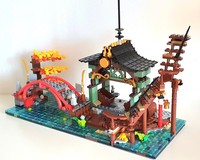 Ninjago City Shrine Corner