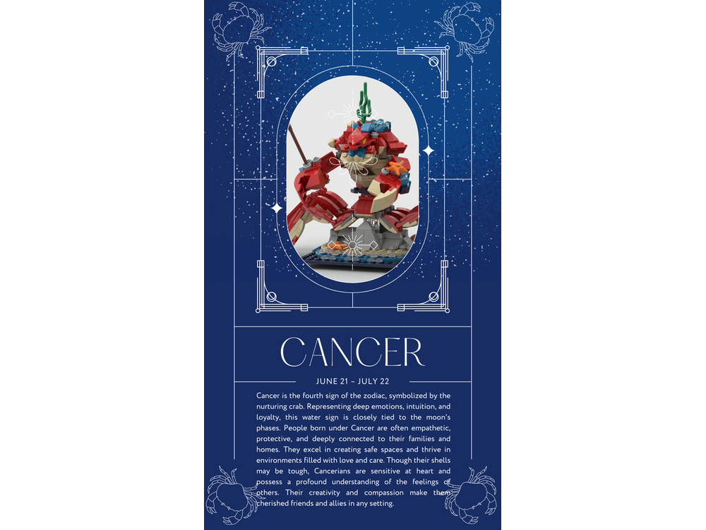 LEGO MOC The Zodiac Sign - Cancer by PauloJorgeRamos | Rebrickable ...