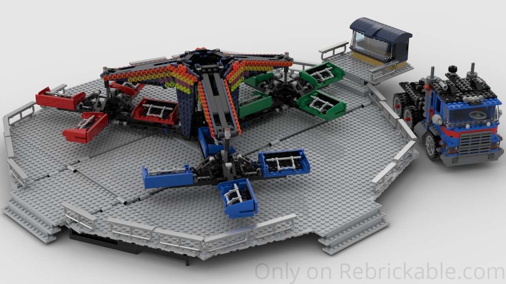 LEGO MOC-201775 Fairground Twist Ride by Gdale | Rebrickable - Build ...