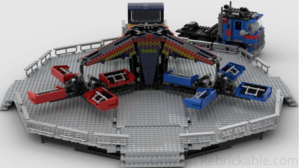 LEGO MOC-201775 Fairground Twist Ride by Gdale | Rebrickable - Build ...