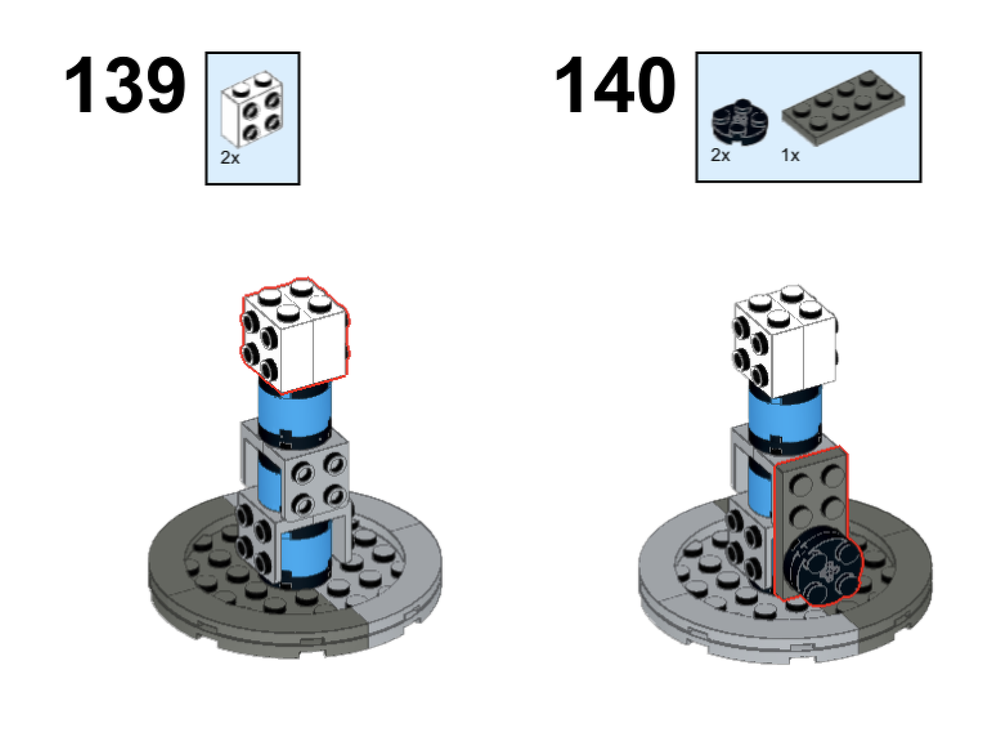 LEGO MOC SpaceX Starship 1:150 Scale by Dodoshka | Rebrickable