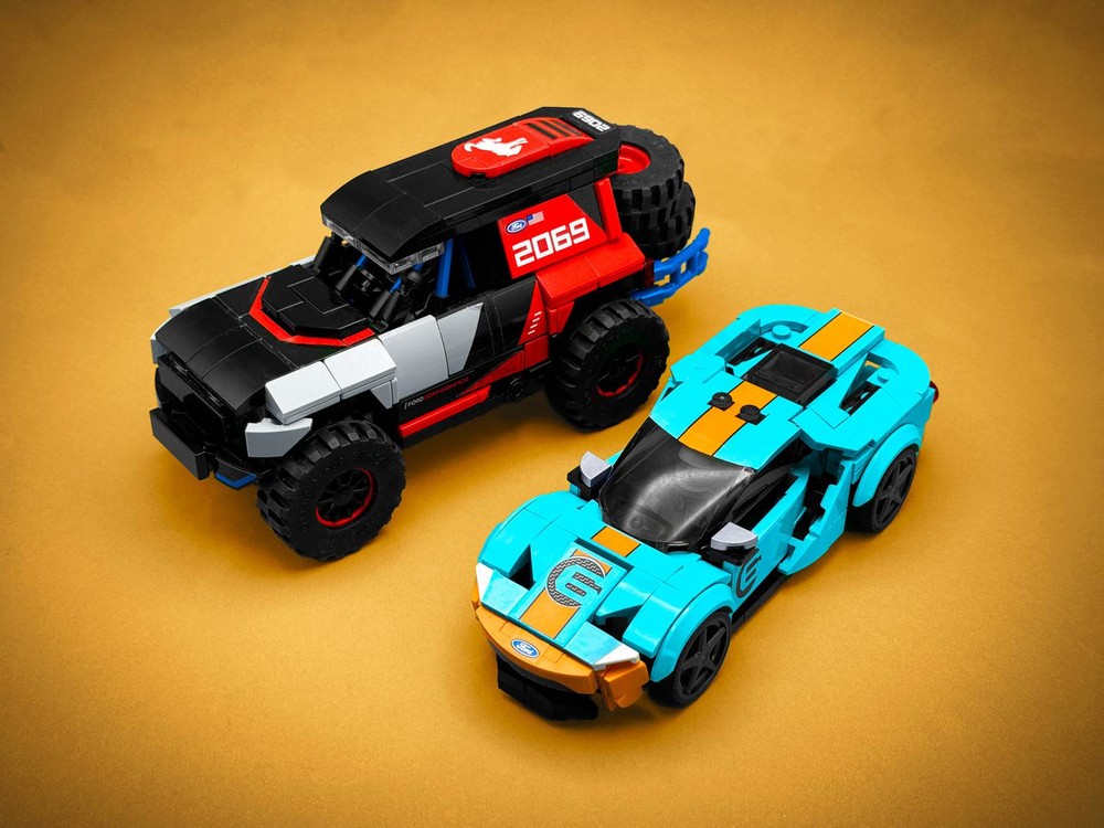 Lego Technic Ford Gt Heritage Edition Lego LEGO MOC Built Tough GT - Main Image