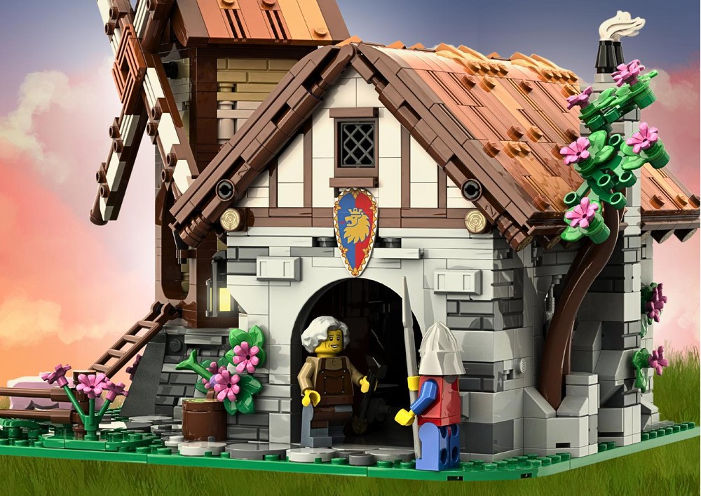 Lego Blacksmith Lego Blacksmith House Top