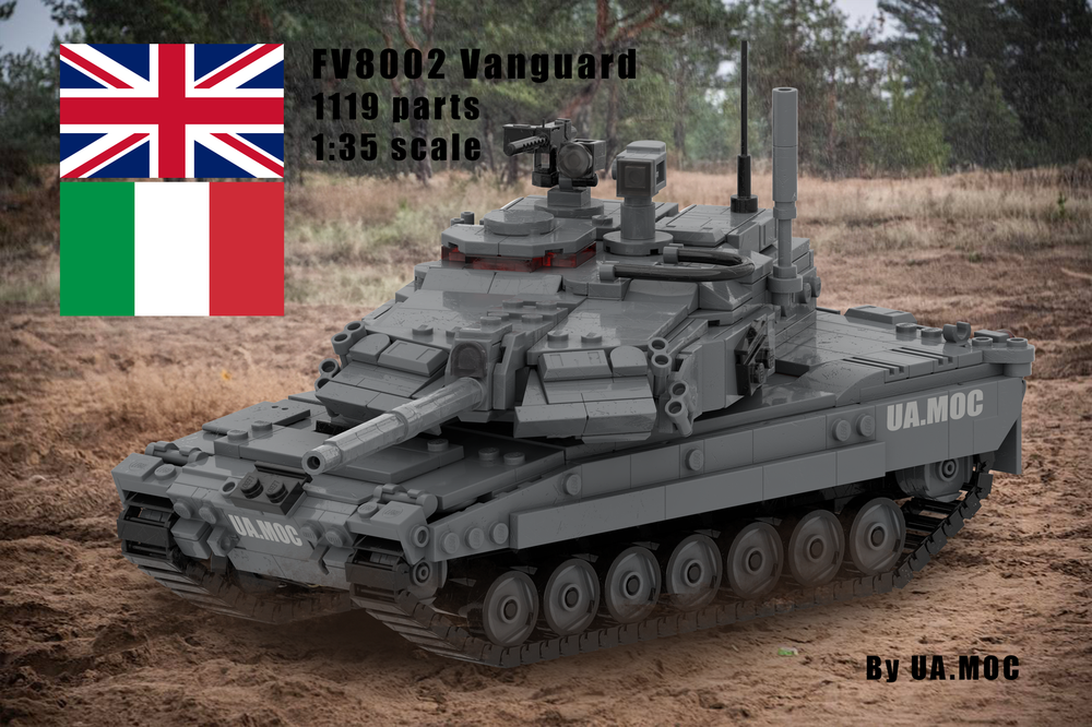 LEGO MOC-201862 FV8002 Vanguard by Darth_Legos | Rebrickable