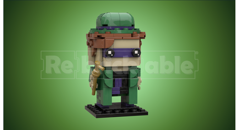 LEGO MOC-201873 The Riddler Brickheadz by raguidel | Rebrickable ...
