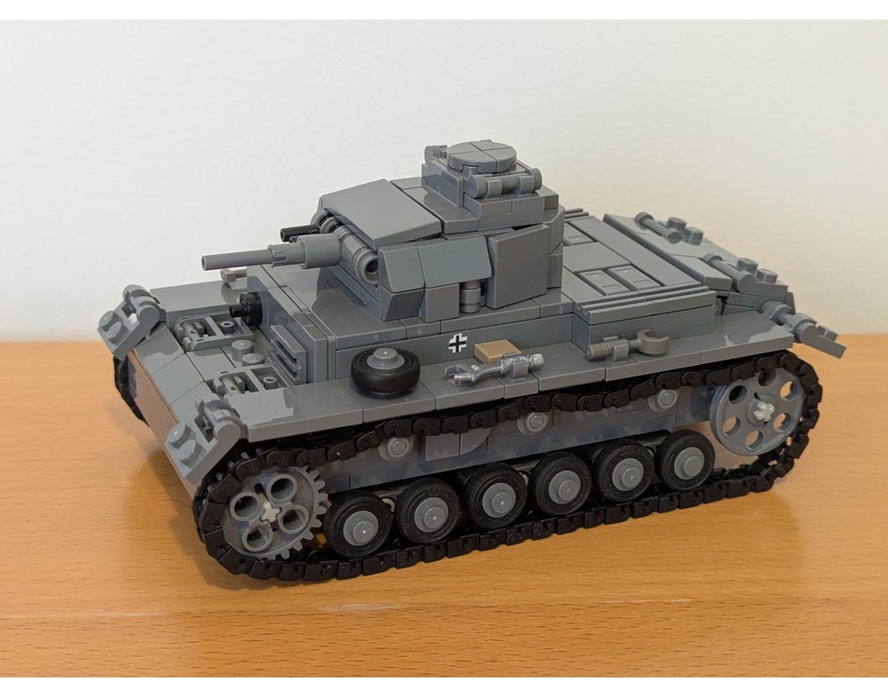 LEGO MOC-201882 Panzer III Ausf E by ccffpt | Rebrickable - Build with LEGO