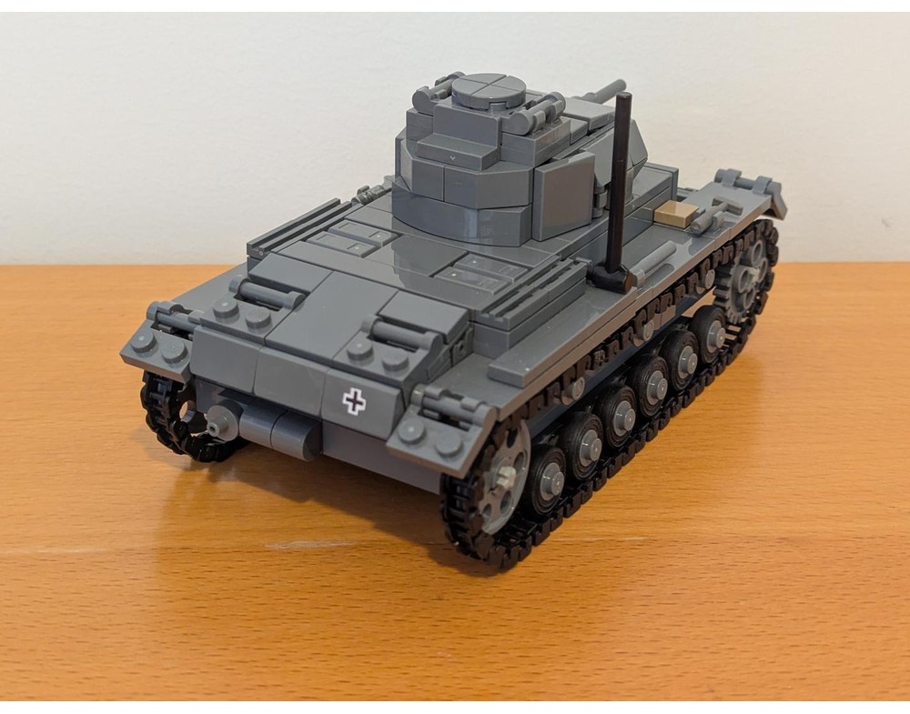 LEGO MOC-201882 Panzer III Ausf E by ccffpt | Rebrickable - Build with LEGO