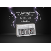 Apollo 12: SCE to AUX- Switch Panel 1:1 Scale 55th Anniversary