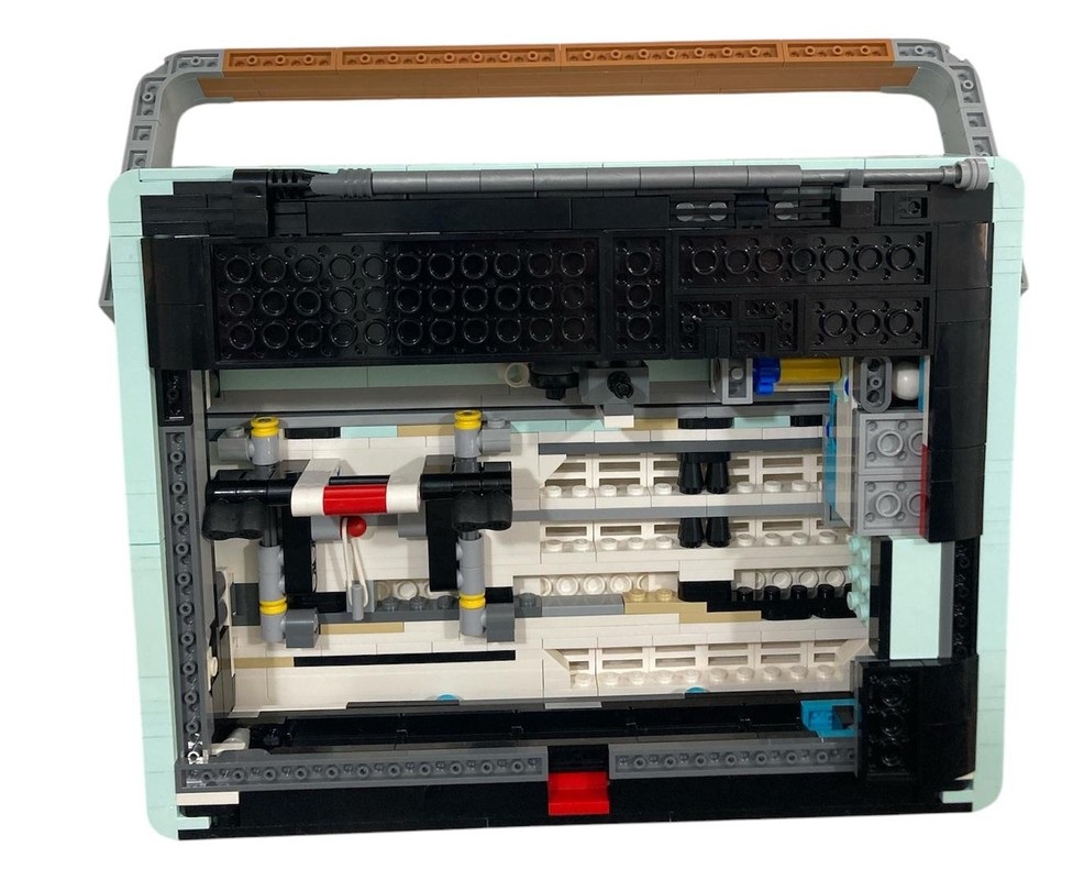 LEGO MOC-201895 RETRO RADIO MOD by RGT Bricks | Rebrickable - Build ...