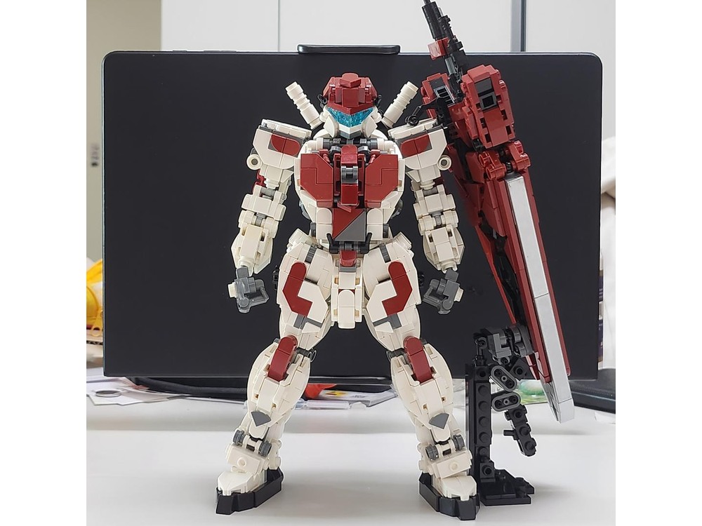 LEGO MOC-201920 Mech_red1_upgrade_version by HyeongMin park ...