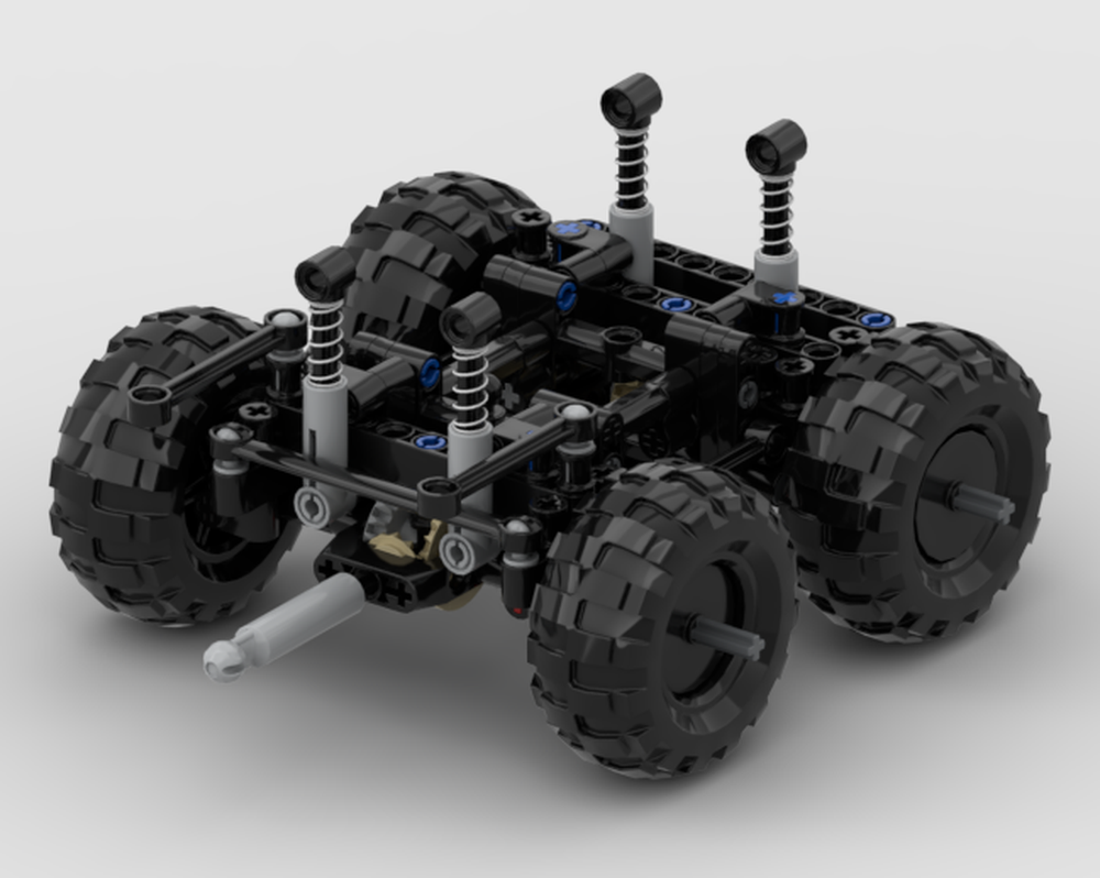 LEGO MOC-201938 rear axle for 6x6 Truck by TRXRic | Rebrickable - Build ...