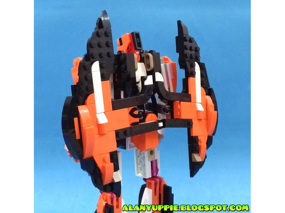 LEGO MOC-201960 Transformer Batwing (1989 Bat-man) using Creator set ...
