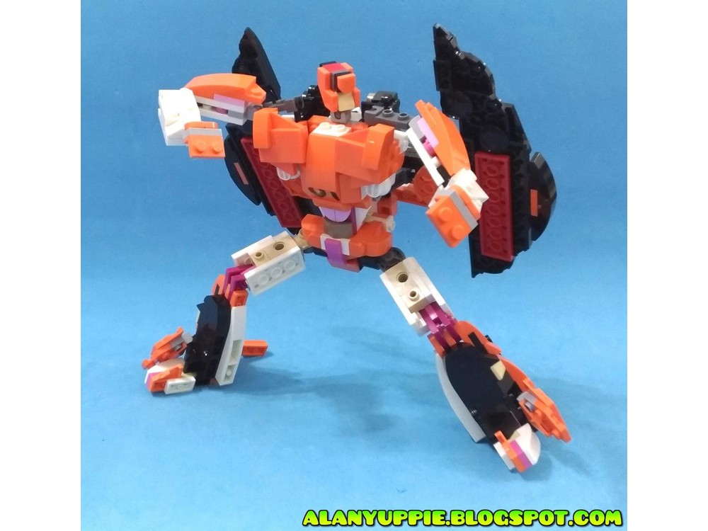LEGO MOC-201960 Transformer Batwing (1989 Bat-man) using Creator set ...