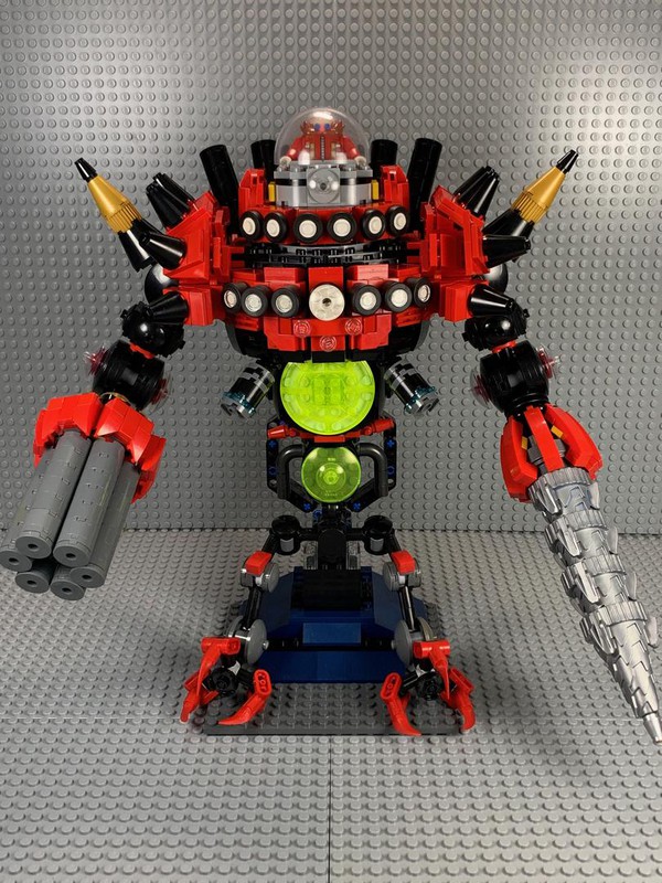 LEGO MOC Dr. Eggman's Egg Dragoon by LegoLordTYM | Rebrickable - Build ...