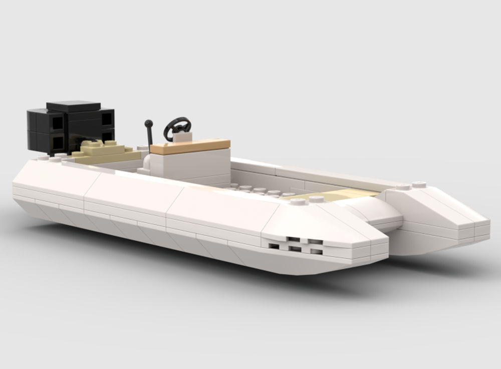 Speed Boat Model 1 by Minibuilder13