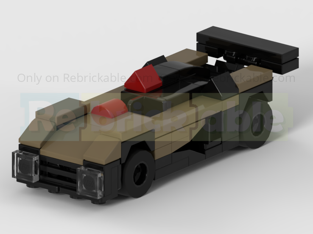 LEGO MOC-202058 Cadillac Northstar LMP Racing Car - Half Speed