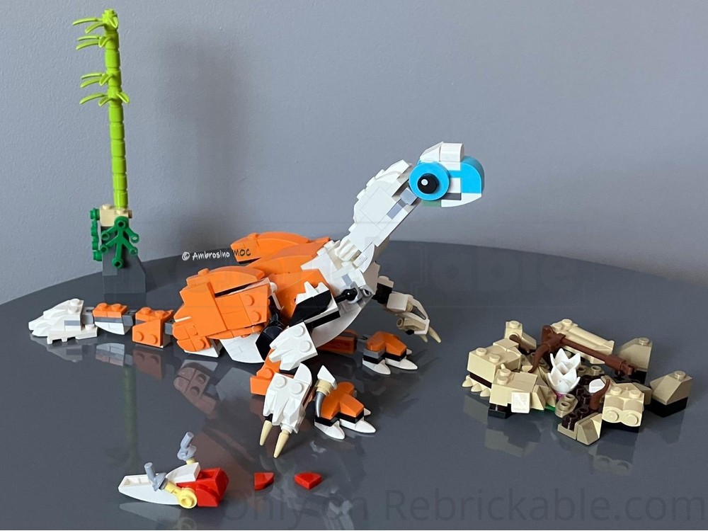 LEGO MOC-202059 31129 Gigantoraptor sp. by Ambrosino | Rebrickable ...