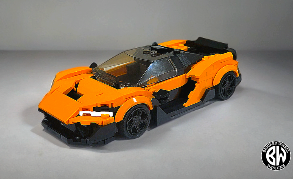 LEGO MOC McLaren W1 by BrickedWheel | Rebrickable - Build with LEGO