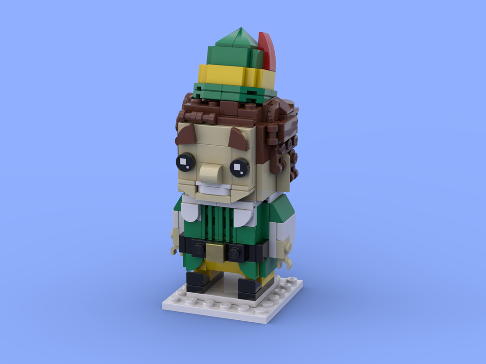 LEGO MOC Buddy the Elf Brickheadz by Penguins and plastic | Rebrickable ...