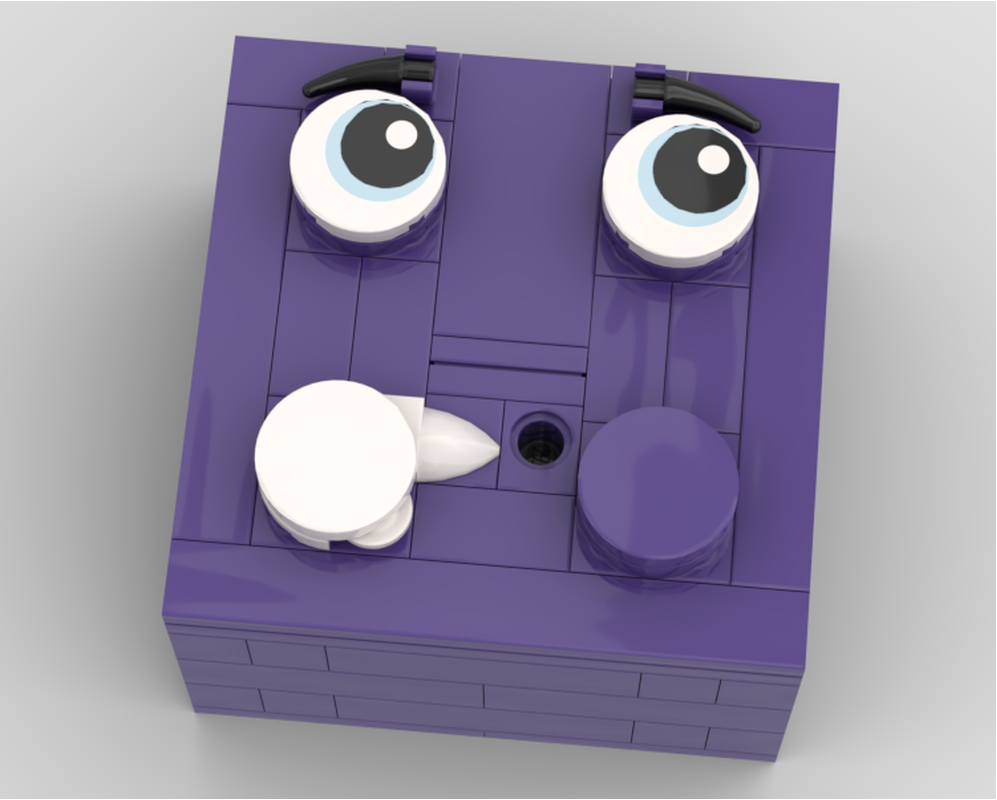 LEGO MOC Thinking 2x2 Brick by Thierry | Rebrickable - Build with LEGO