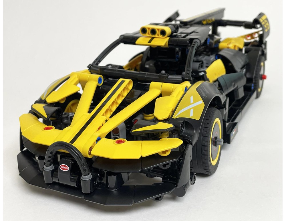 LEGO MOC 42151 Bugatti Bolide RC MOD for Buggy Motors by otrans