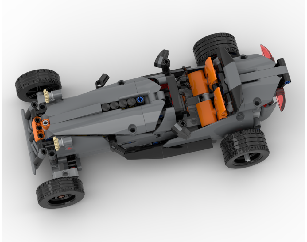 LEGO MOC 42173 Classic Roadster by XaeroZKota | Rebrickable