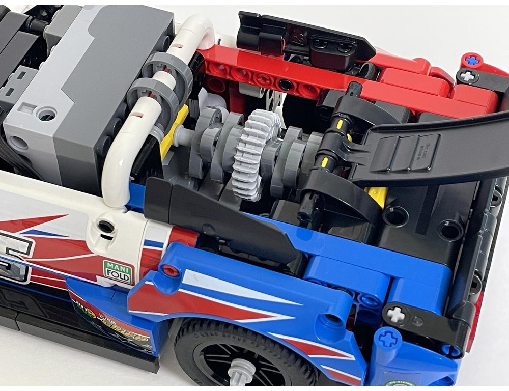 LEGO MOC-202236 42153 NASCAR Next Gen Chevrolet Camaro ZL1 RC MOD