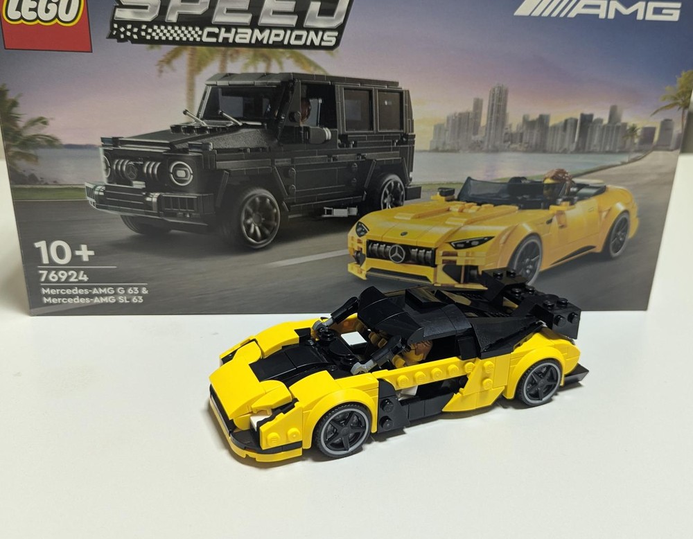 LEGO MOC 76924 McLaren Senna by Kirvet | Rebrickable - Build with LEGO