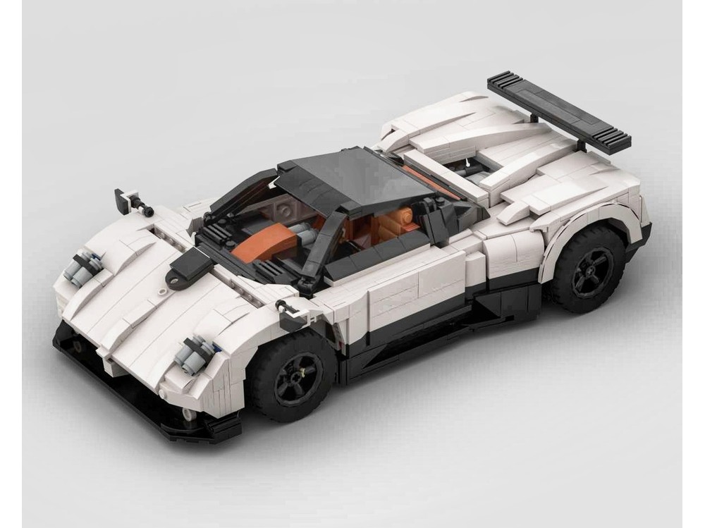 LEGO MOC-202269 Pagani Zonda: Porsche 10295 set alternate build by