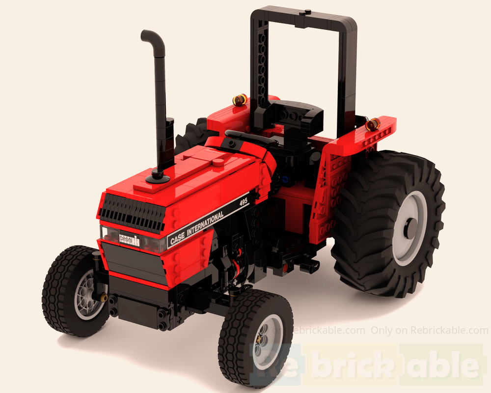 LEGO MOC Case IH 95 Series Tractors by Itz_Just_Jake Rebrickable