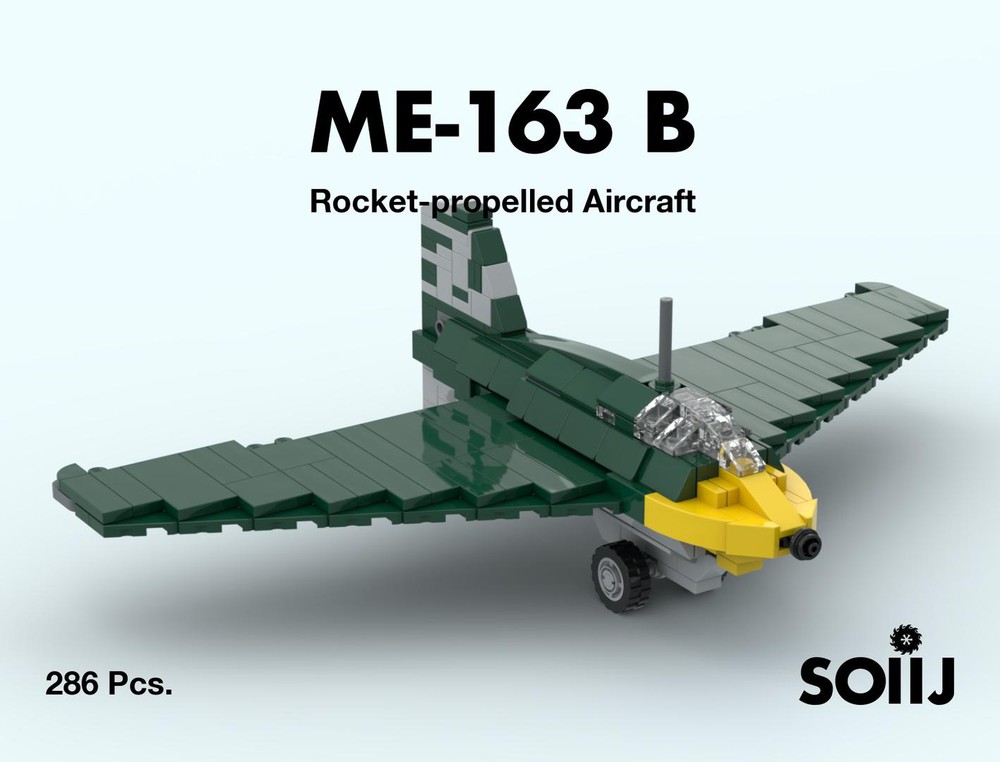 LEGO MOC Messerschmitt Me-163 B Komet - 1:35 by Soiij | Rebrickable ...