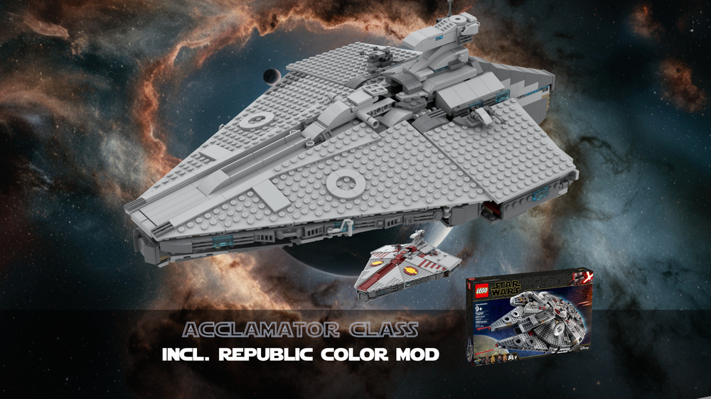 Acclamator-Class Playset