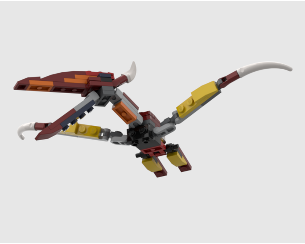 LEGO MOC-202373 31102 pteranodon longiceps 1:22 by Ddommark